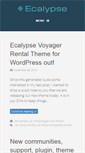 Mobile Screenshot of carrentalwordpresstheme.com